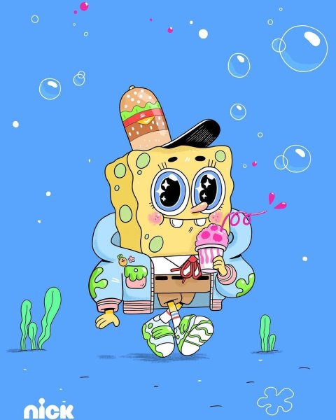 Трэвис Скотт губка Боб