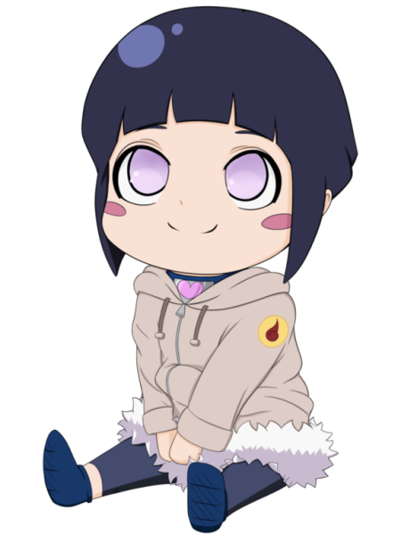 Наруто и Хината Чиби