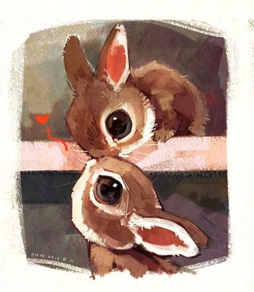 Акварельные зверюшки