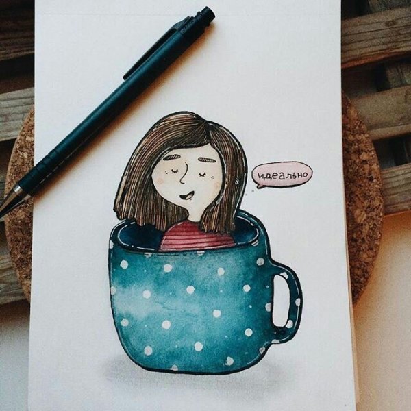 Таня Самошкина иллюстрации Инстаграм