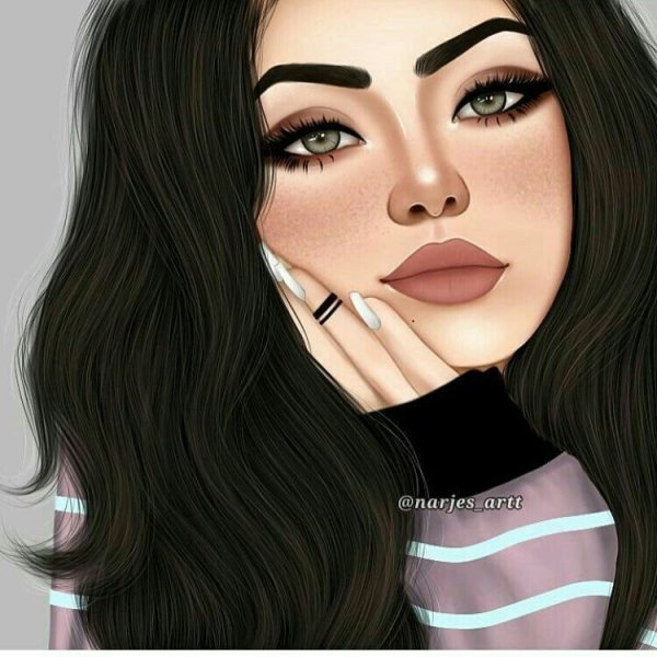 Рисунки девушек