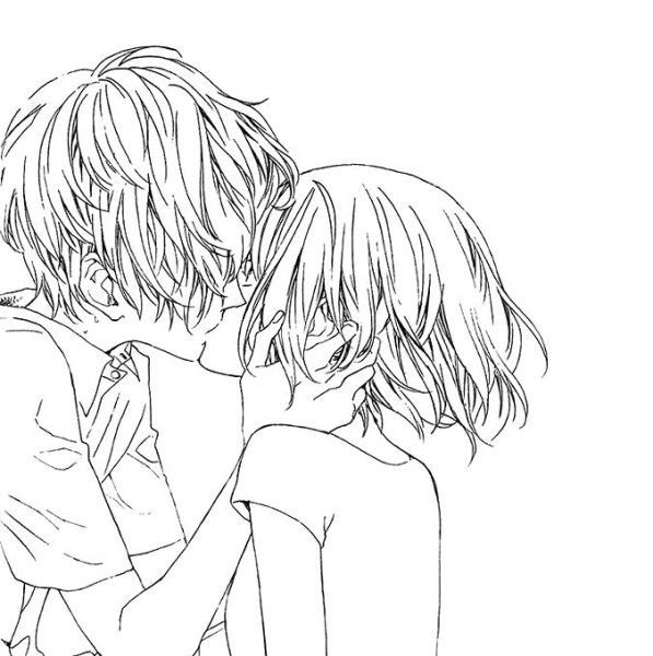 Аниме поцелуй