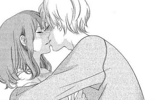 Аниме поцелуй Манга