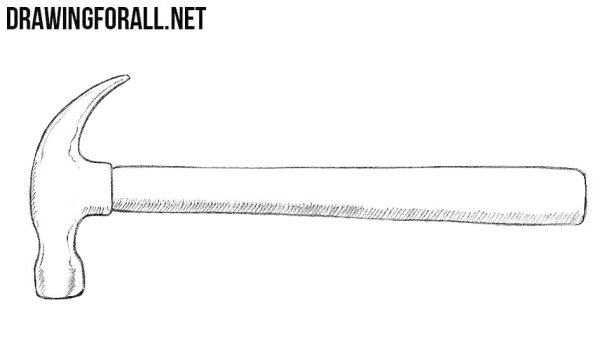 Рисование молотка