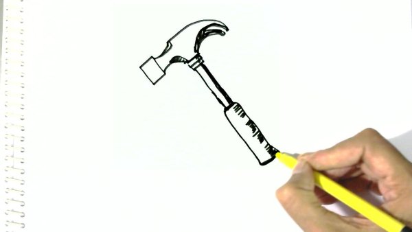 Рубильный молоток рисунок