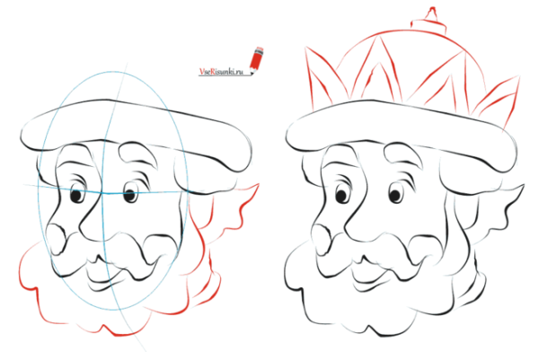 Король раскраска для детей