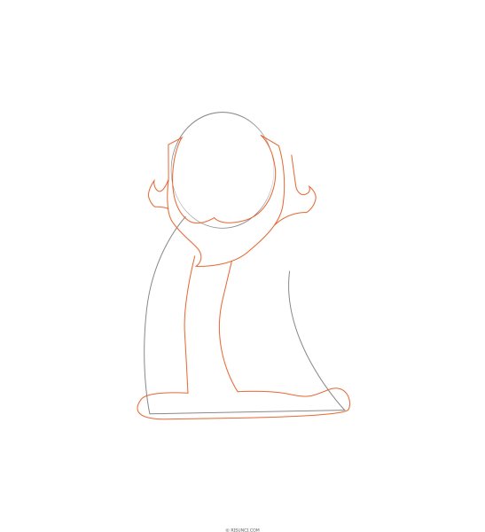 Нарисовать короля поэтапно для детей