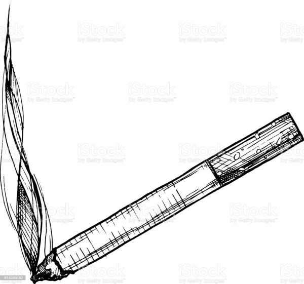 Эскиз сигареты