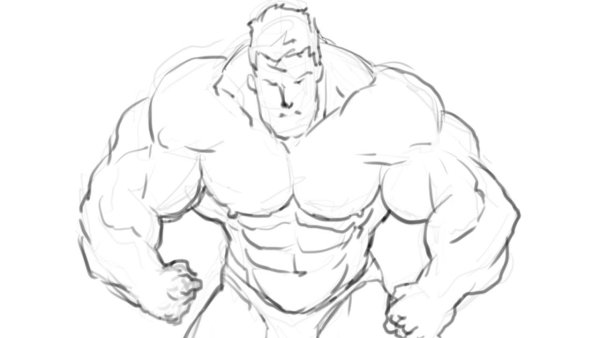 Качок рисунок карандашом