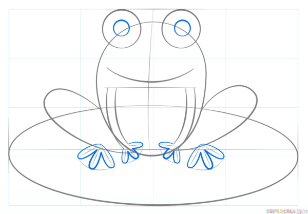 Как нарисовать ЛЯГУШКУЛЯГУШКУ