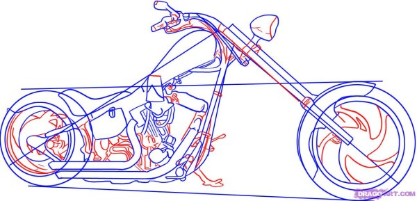 Чоппер чертеж