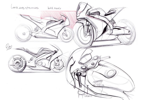 Honda cbr1000rr чертеж