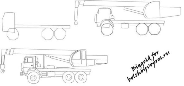 Кран для рисования детям