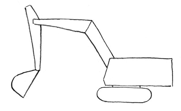 Кран раскраска
