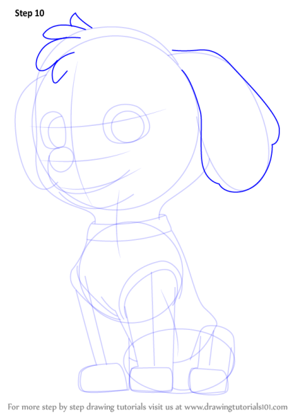 Скай пошагово рисунок