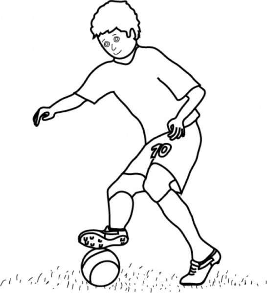 Виды спорта футбола легкие рисунки