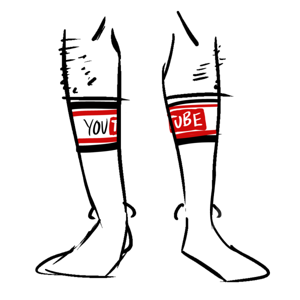 Ноги в носках рисунок