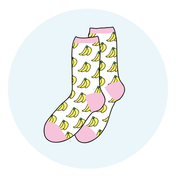 Носочки для срисовки