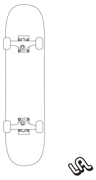 Скейт для рисования