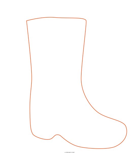 Рисование сапожки