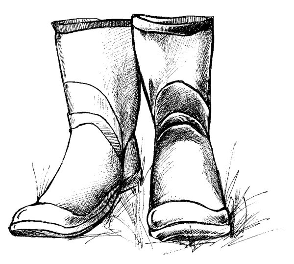 Сапог для рисования