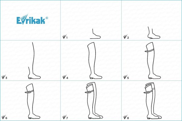 Как рисовать сапоги женские поэтапно