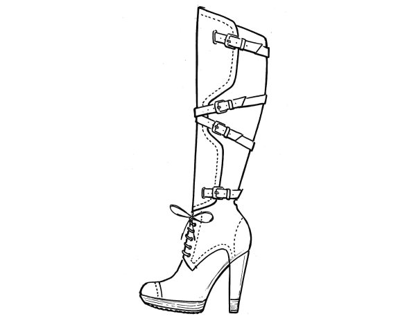 Зарисовки сапог