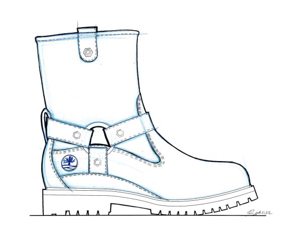 Сапоги эскиз
