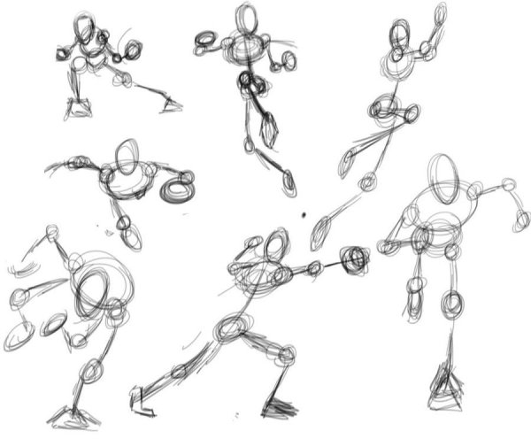 Стикмены для рисования