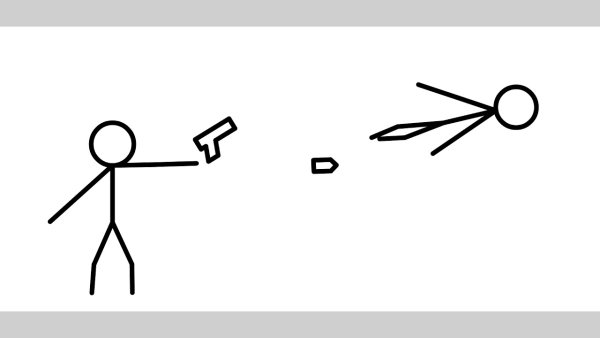 Рисунки карандашом стикмены