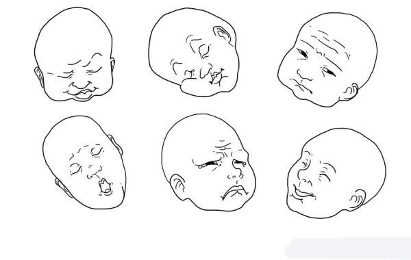 Младенец поэтапно