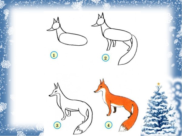 Рисование серая шейка подготовительная группа