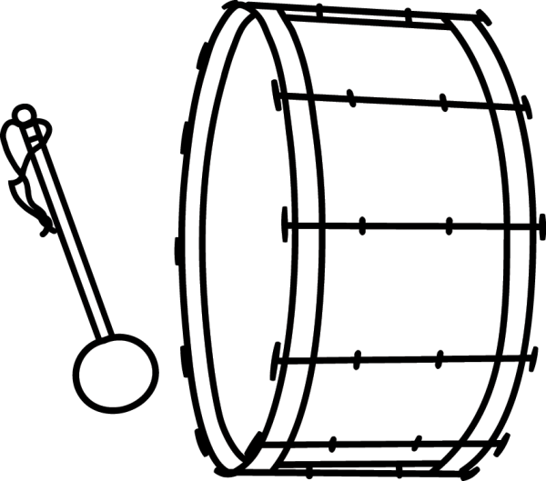 Раскрашенный барабан