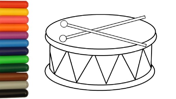 Волшебный барабан Джанни Родари иллюстрации