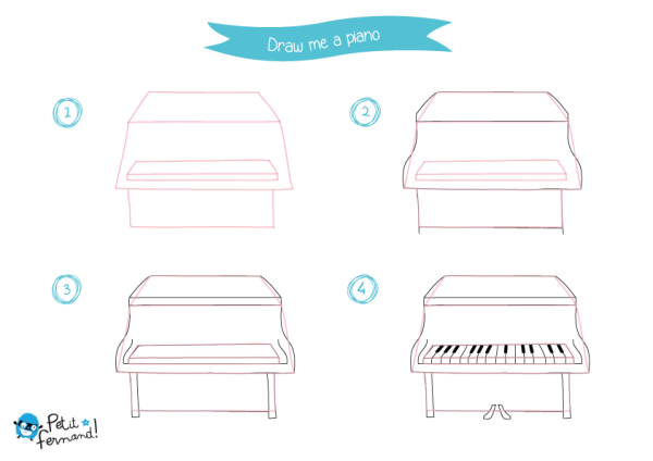 Барабан схематично