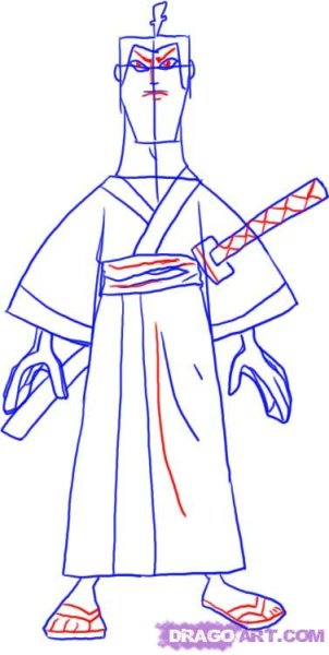 Кимоно самурая Джека