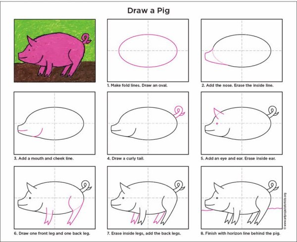 Pig draw