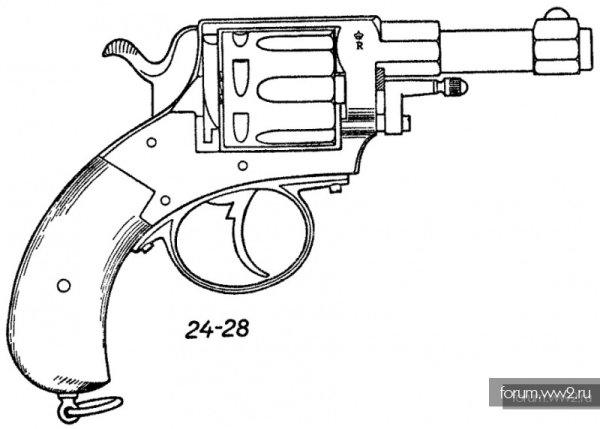 Револьвер Веблей бульдог м1872 УСМ