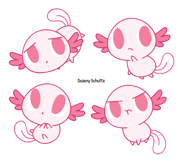 Аксолотль Чиби