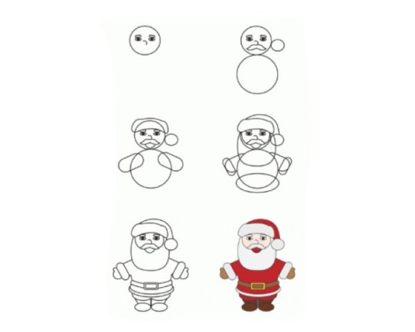 Легкие рисунки для дедушки