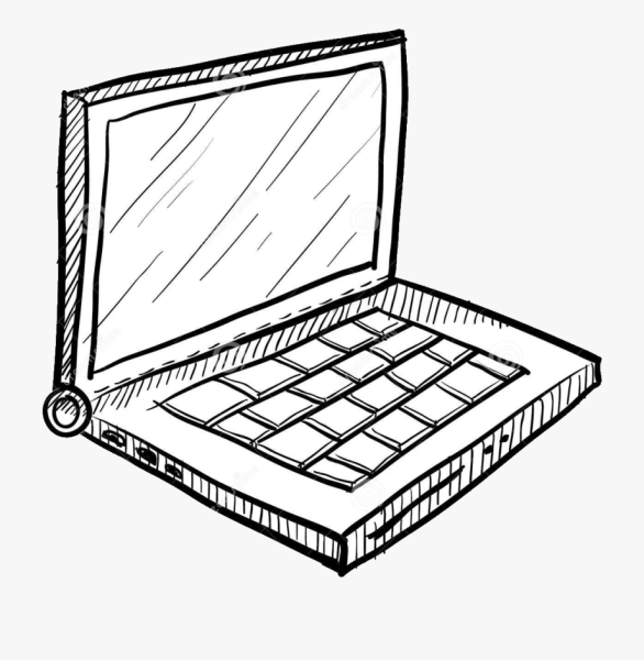 Ноутбук рисунок карандашом