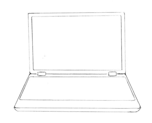 Рисунки ноутбуков карандашом