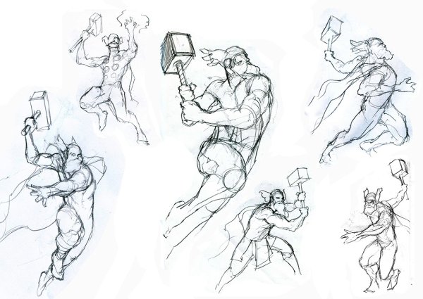 Эпические позы для рисования