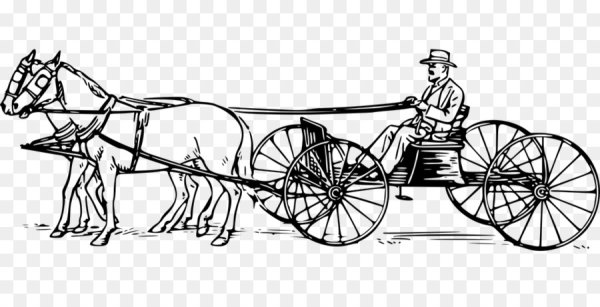 Повозка с лошадью