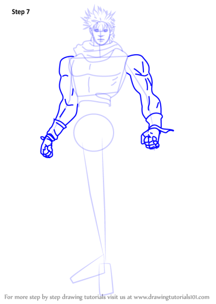 Джонатан Джостар для срисовки