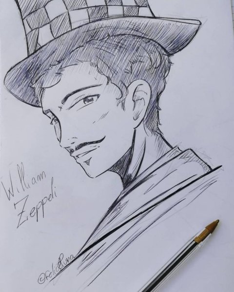 Скетчи аниме Джоджо