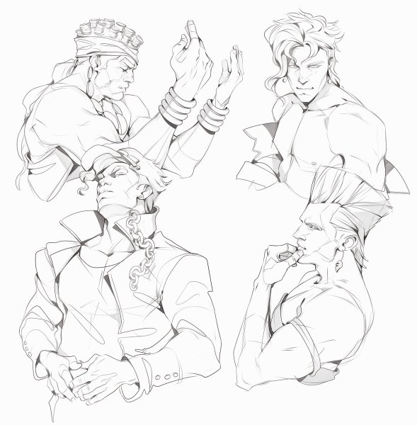 Раскраски Джоджо Какеин