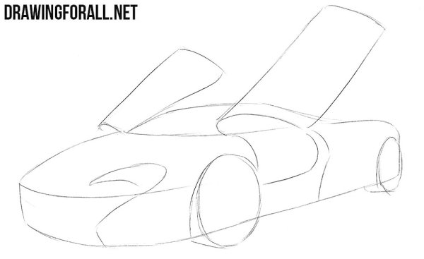 Скетч MCLAREN p1