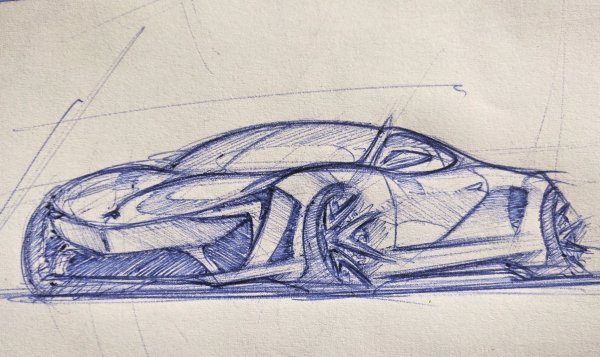 Чертежи Макларен п1