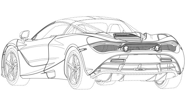Макларен рисовать поэтапно